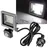 ChiliTec LED Aussenstrahler IP44 inkl. 1,5 m Kabel grau/schwarz