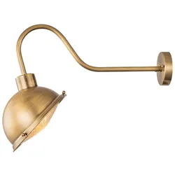 Chiswick 1L Messing-Schilderleuchte - Antikes Messing