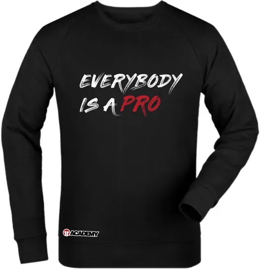 11ts Academy Sweatshirt Pro Schwarz