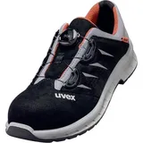 Uvex 6908 6908241 Sicherheitshalbschuh S1P Schuhgröße (EU): 41 Schwarz/Rot 1 Paar