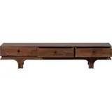 Woood Staes TV-Board Lowboard 180 cm Braun Holz