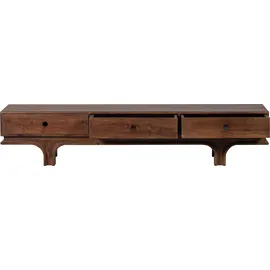 Woood Staes TV-Board Lowboard 180 cm Braun Holz