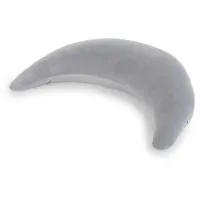 Theraline Plüschmond Stillkissen Nackenkissen grau