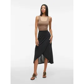 VILA Wickelrock Damen Schwarz 44