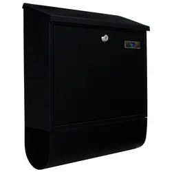 Rottner Tresor Briefkasten »Splashy Anthracite«, schwarzgrau, Stahl, (B x H:) 36,5 x 41,5 cm