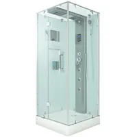 AcquaVapore AquaVapore Duschkabine Komplettdusche D38-20L0 Fertigdusche Dusche 100x100 cm