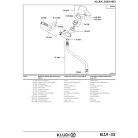 Kludi Logo Neo chrom 379140575