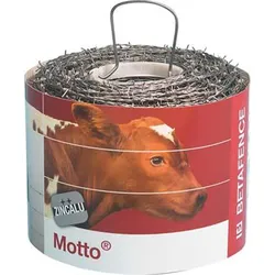 BETAFENCE Stahlstacheldraht-Motto- Zincalu 100 m
