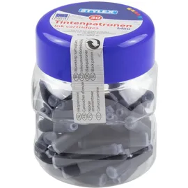 Stylex Füllerpatronen 23015 50 Stück Blau