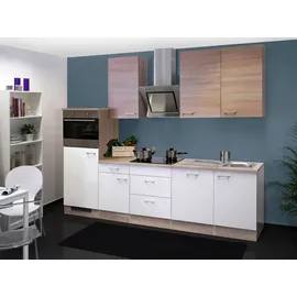 Flex-Well Unterschrank Samoa 60 x 85 x 60 cm Weiß