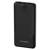 wozinsky Powerbank Wpower Wpbbk-2 10000mah Usb-a Usb-c - Schwarz