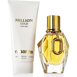 Paco Rabanne Million Gold For Her Eau de Parfum 50 ml + Body Lotion 100 ml Geschenkset 2025