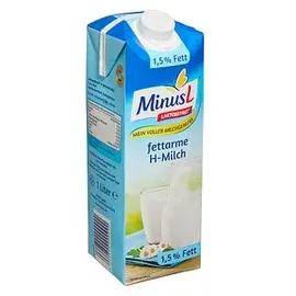 MinusL MinusL® fettarme H-Milch laktosefreie Milch 1,5 % 10x 1,0 l