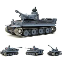 ES-Toys RC-Panzer German Tiger I 1:16 CH RTR grau