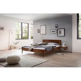 Hasena SEVA braun, B:48cm H:16cm T:38cm, Massivholz, Sideboards, Nachtkonsole