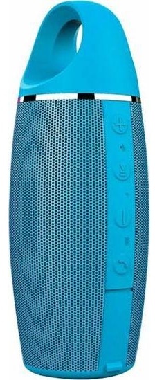 YZSY Flabo blue speaker (10 h, Akkubetrieb), Bluetooth Lautsprecher, Blau