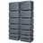 Slim Wandtank Set 700 l inkl. Verbindungsset graphitgrau