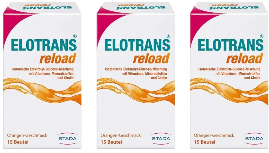 Elotrans Reload Elektrolyt-Pulver mit Vitaminen