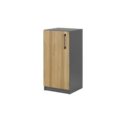 Aktenschrank  SOLIDLine ¦ grau ¦ Maße (cm): B: 40 H: 83 T: 40