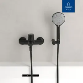Villeroy & Boch Oasis Badewannenarmatur Aufputz Matt Black