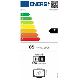 Hisense 65E7NQ Pro 65 Zoll QLED 4K TV