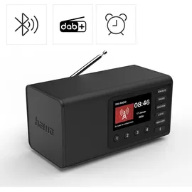 Hama Digitalradio DR1001BT FM/DAB/DAB+/Bluetooth RX Schwarz