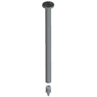 Keuco Deckenabhängung Plan Set, Aluminium silber-eloxiert, 600mm