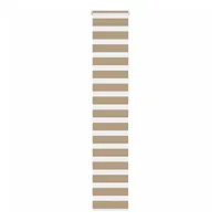 VidaXL Zebrarollo Sandbraun 45x230 cm Stoffbreite 40,9 cm Polyester