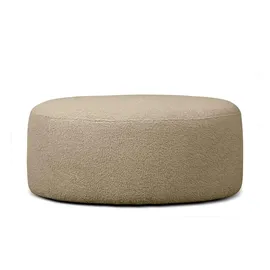 Konsimo Hocker Raggi ¦ beige Ø: 80.0