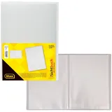 IDENA Sichtbuch A4 Transparent 20 Hüllen