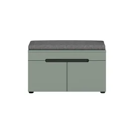 Möbel Kraft Sitzbank Canu Grau 80 x 45 x 37 cm
