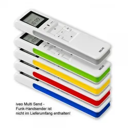 SELVE Spangen-Set für iveo Handsender, blau, rot, gelb, grün, grau #297747