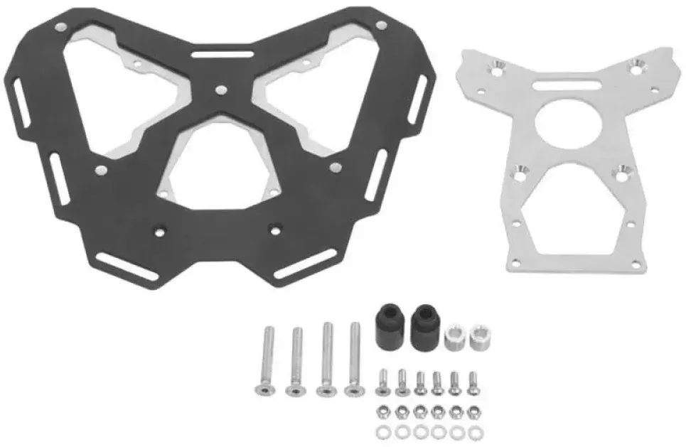 Touratech Bmw F800gs//f700gs/f650gs Aluminium Gepäckträger - Black - One Size