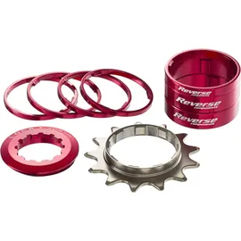 Reverse Components Single Speed Kit Ritzel Rot 13t