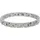 VIVANCE Edelstahlarmband elegance silberfarben Größe 18