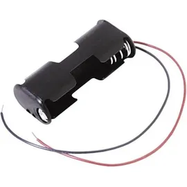 MPD Batteriehalter 2x Mignon (AA) 57,7 x 25,4 x 15,9mm