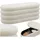 Tectake Polsterbank Altu Bouclé Creme Weiß 110 x 45 x 42 cm