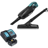 Makita DCL 182 SF1 B Akku Staubsauger 18 V Schwarz + 1x Akku 3,0 Ah + Ladegerät