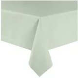 sander table + home Tischdecke Tischdecke "Loft", fleckabweisend Uni grün eckig | 135 cm x 170 cm
