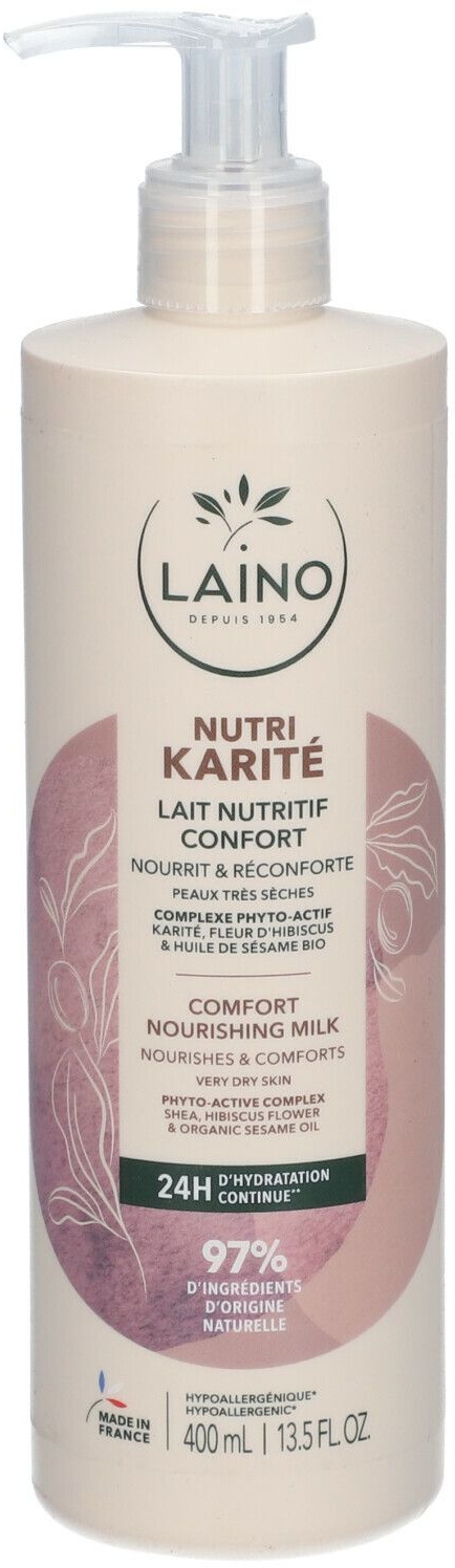 LAINO Lait Nutritif Confort Karité 400 ml lait