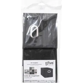 5 five simply smart 5five Simply Smart Aufbewahrungskorb Mix N Modul 15 x 31 cm 15-tlg. schwarz