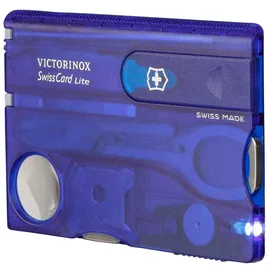 Victorinox SwissCard Lite saphir transparent