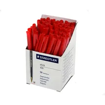 Staedtler Kugelschreiber Basic Rot 0,4 mm 50 St.