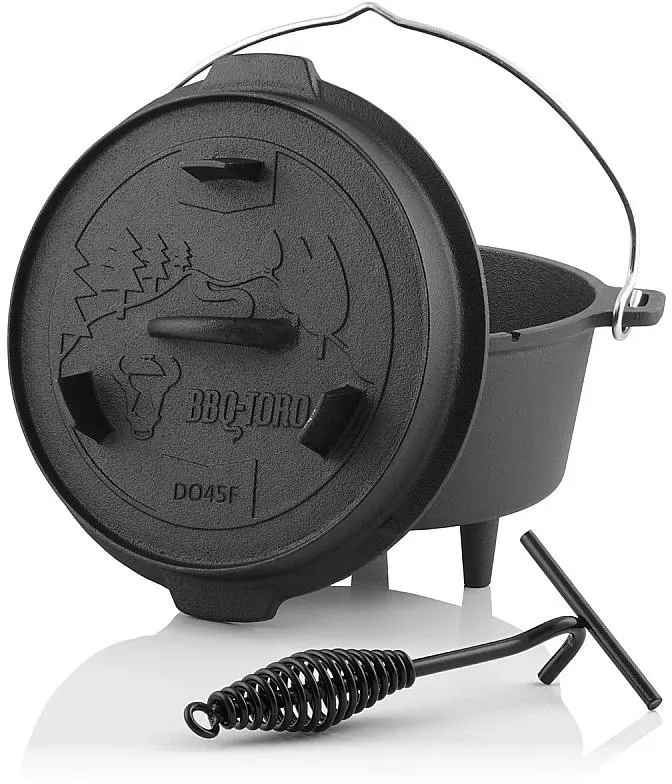 BBQ-Toro Dutch Oven DO45F 4,2 L Forest Serie