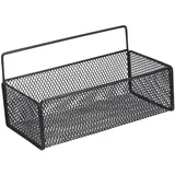 Cabilock Eckregal Wand H?ngender Metall 1 Set Metall Mesh Lagerung K?rbe Wohnheim Zimmer Bett Lagerung Wand- Montiert Rack Bad Halter Multi- Lagerung (Schwarz) Schwimmregal Organizer Wand