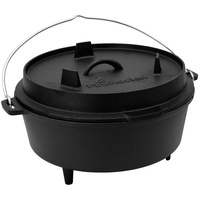 FireRocket Dutch Oven 6qt 5,5 l mit Füßen