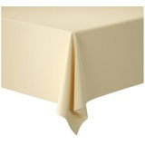 Duni Tischdecke Dunicel® Creme Rollentischdecke 1,18 x 25 m Cream, 1,18x25 - Beige