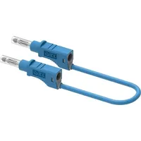 ELECTRO PJP 2211/600V-CD1-50BL Messleitung Bananenstecker 50cm Blau 1St.