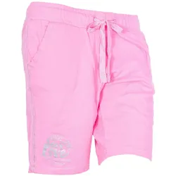 SOCCX Damen Freizeit-Shorts Leggings kurze Baumwoll-Hose Sommer-Shorts 3643388_2007 Rosa - 