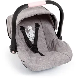 Puppen Autositz BAYER "grau Krone", grau (grau krone), Puppenausstattungen, KinderB:34cm H:38cm T:45cm, Kunststoff, Metall, mit Dach, B:34cm H:38cm T:45cm